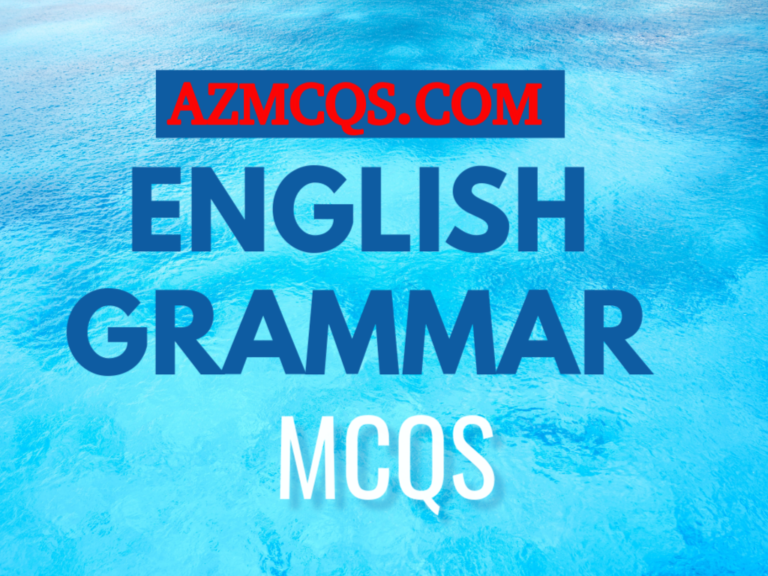 English Grammar MCQs